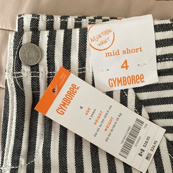 NWT Gymboree LOT of 4 outfit Animal Party shirt shorts skirt headband zebra NEW - Picture 10 of 16